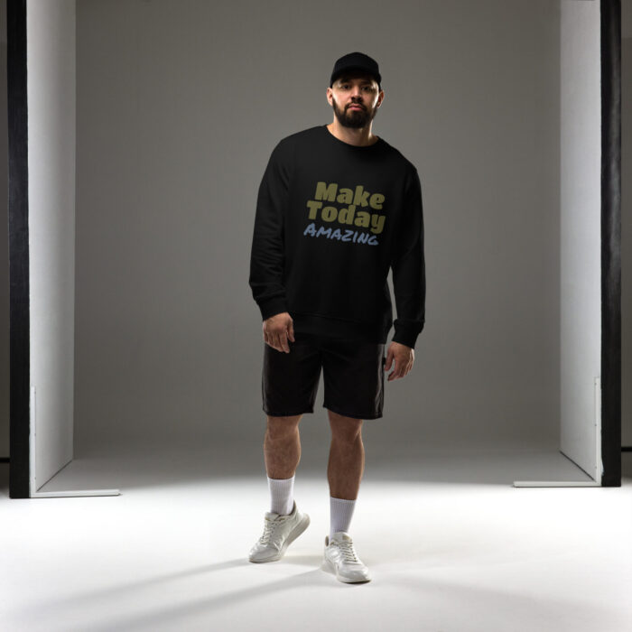 Unisex organic sweatshirt - Image 6