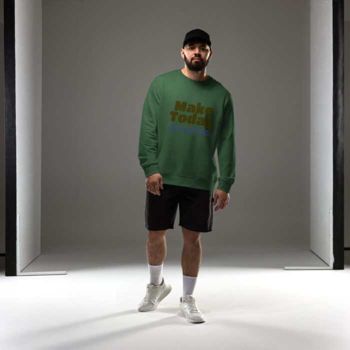 Unisex organic sweatshirt - Image 14