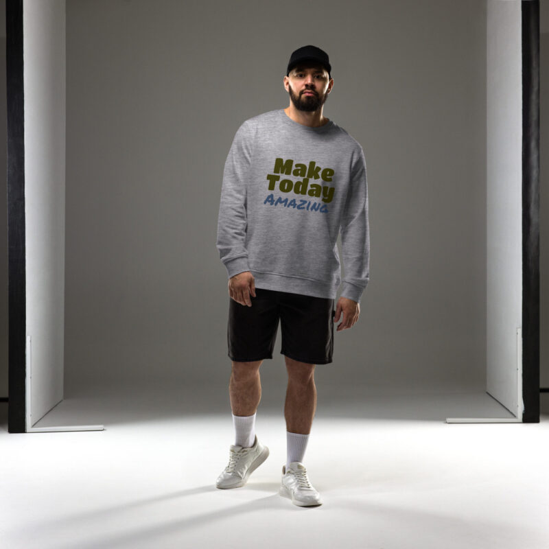 Unisex organic sweatshirt