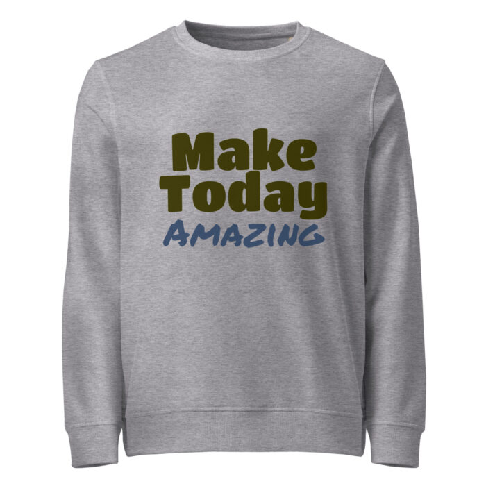Unisex organic sweatshirt - Image 2