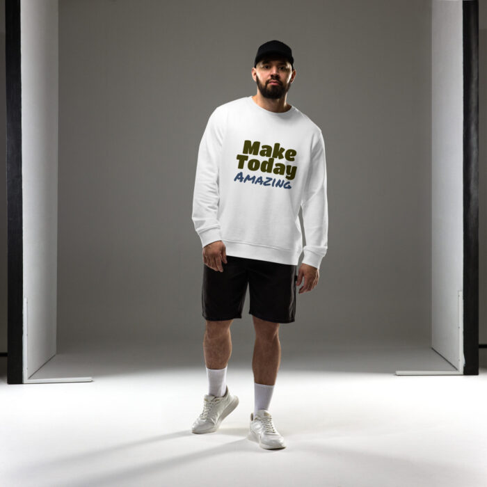 Unisex organic sweatshirt - Image 19